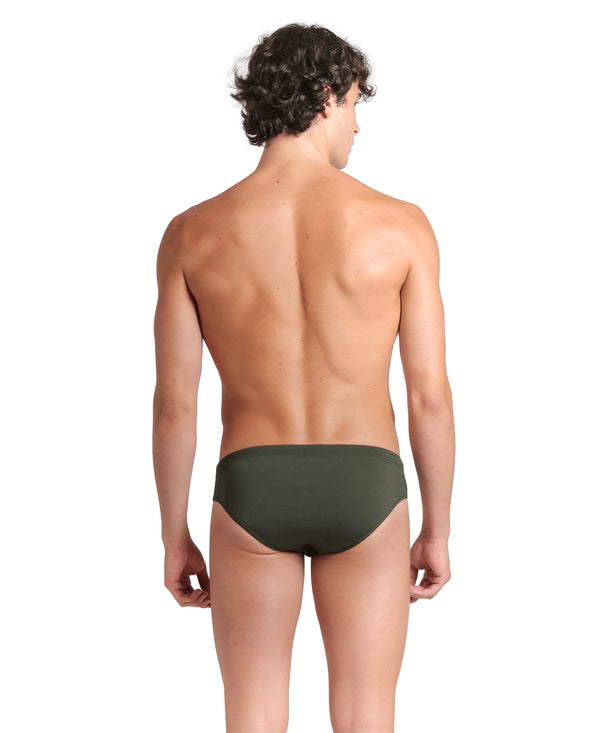 COSTUME ARENA UOMO SLIP NUOTO PISCINA VERDONE SOLID BRIEF
