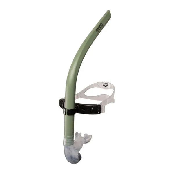 TUBO FRONTALE ARENA SWIM SNORKEL 3 BOCCAGLIO NUOTO PINNATO VERDONE