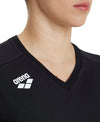 MAGLIA DONNA  ARENA ITALIA NUOTO T SHIRT TRAINING NERA