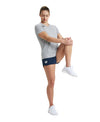 MAGLIA DONNA  ARENA ITALIA NUOTO T SHIRT TRAINING GRIGIA