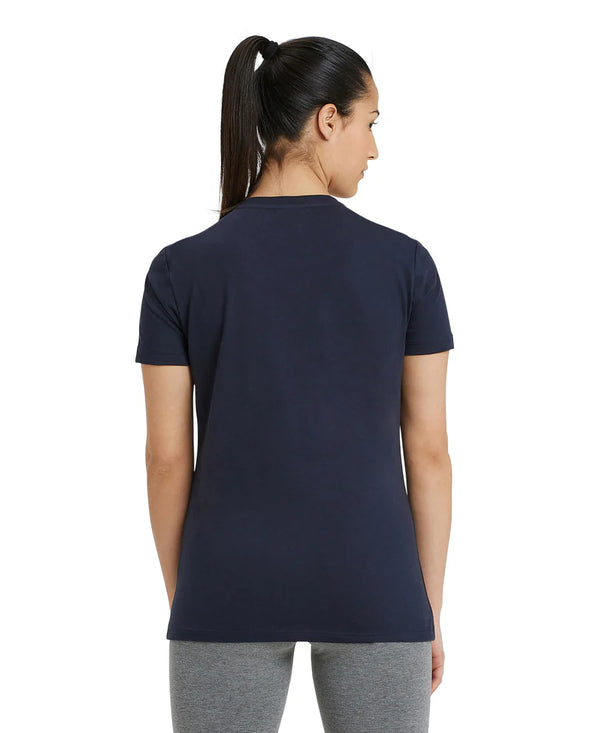 MAGLIA DONNA  ARENA ITALIA NUOTO T SHIRT TRAINING BLU
