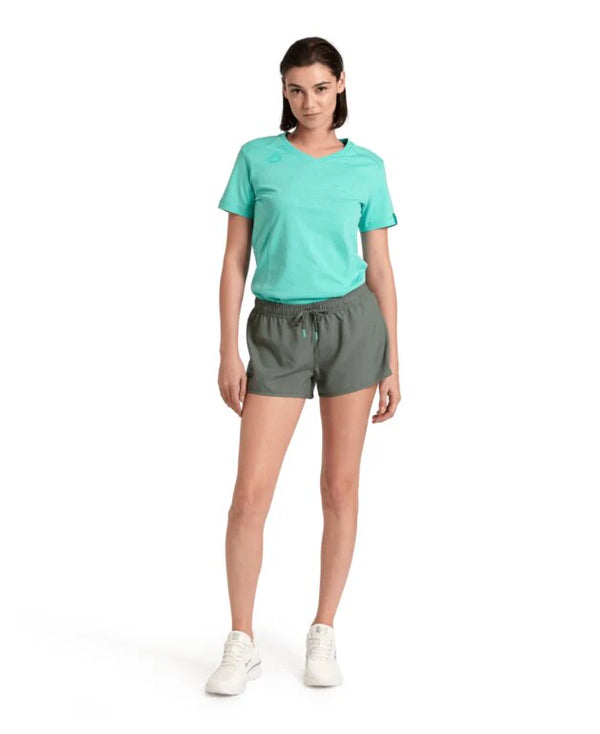 PANTALONCINI ARENA ITALIA VERDE BERMUDA PANEL NUOTO DONNA PISCINA