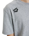 MAGLIA ARENA TEAM T-SHIRT PANEL NUOTO TRAINING GRIGIA