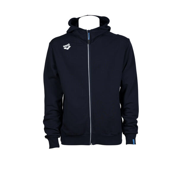 FELPA ARENA TUTA UNISEX TRAINING ZIP E CAPPUCCIO BLU PANEL UNISEX
