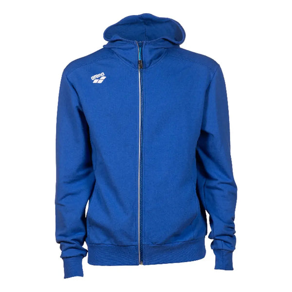 FELPA ARENA TUTA UNISEX TRAINING ZIP E CAPPUCCIO BLU PANEL UNISEX