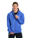 FELPA ARENA TUTA UNISEX TRAINING ZIP E CAPPUCCIO BLU PANEL UNISEX