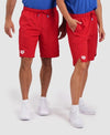PANTALONCINI ARENA TEAM BERMUDA PANEL NUOTO UNISEX PISCINA ROSSO RED