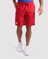 PANTALONCINI ARENA TEAM BERMUDA PANEL NUOTO UNISEX PISCINA ROSSO RED
