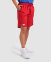 PANTALONCINI ARENA TEAM BERMUDA PANEL NUOTO UNISEX PISCINA ROSSO RED