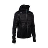 GIACCA ARENA JACKET UNISEX TRAINING ZIP E CAPPUCCIO PIUMINO NERA