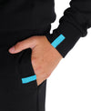 FELPA BIMBO BIMBA ARENA ITALIA PANTALONE TUTA TRAINING NERA