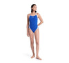 COSTUME ARENA DONNA PISCINA INTERO ICON SUPER FLY BACK SOLID NUOTO BLU ROYAL