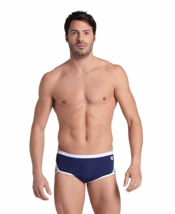 COSTUME ARENA UOMO ALTO NUOTO PISCINA SWIM TRUNK ICONS BLU