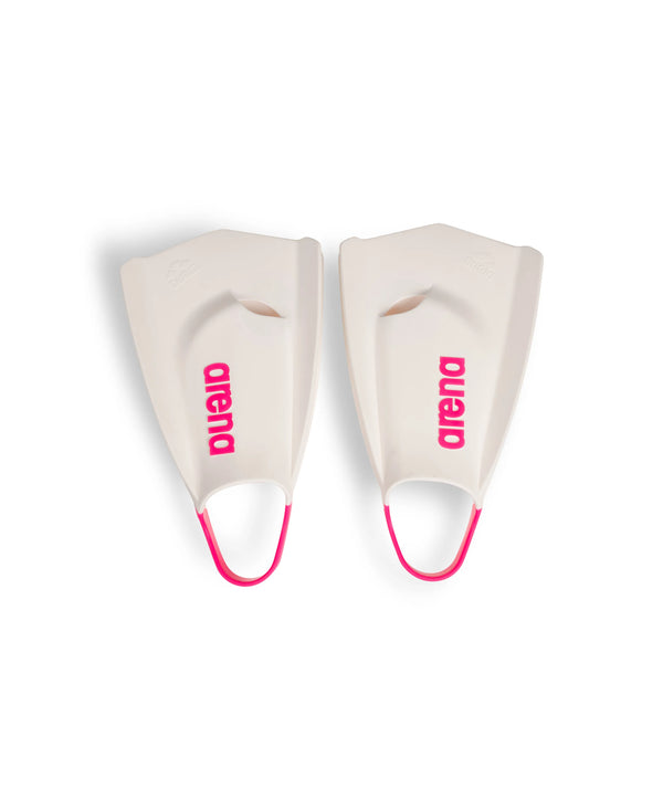 PINNE ARENA POWERFIN PRO 2 SWIM PINNETTE PISCINA NUOTO PINNATO BIANCA ROSA