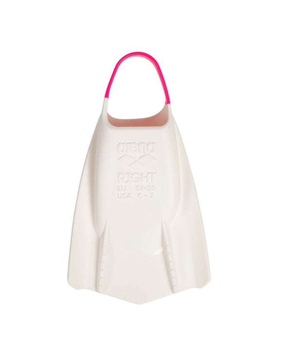 PINNE ARENA POWERFIN PRO 2 SWIM PINNETTE PISCINA NUOTO PINNATO BIANCA ROSA