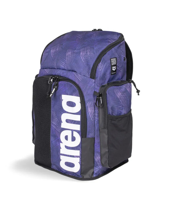 ZAINO ARENA TIE DYE BORSONE PISCINA SPIKY 3 BACKPACK 45L NUOTO VIOLA