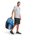 ZAINO ARENA TIE DYE BORSONE PISCINA SPIKY 3 BACKPACK 45L NUOTO FUNGHI