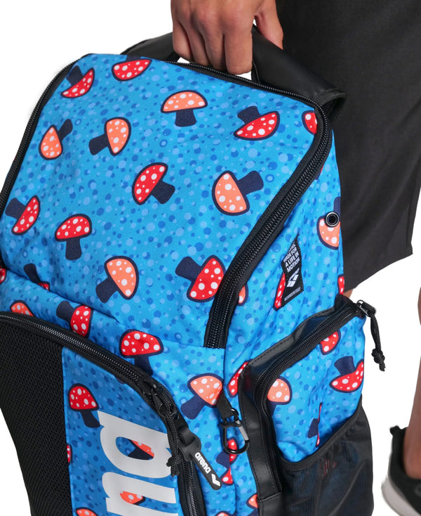 ZAINO ARENA TIE DYE BORSONE PISCINA SPIKY 3 BACKPACK 45L NUOTO FUNGHI