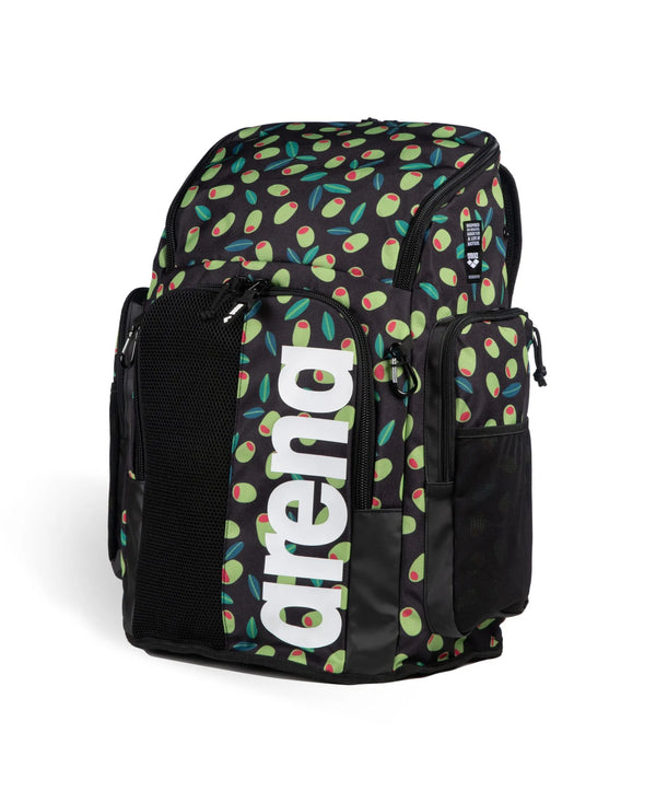 ZAINO ARENA TIE DYE BORSONE PISCINA SPIKY 3 BACKPACK 45L NUOTO OLIVE