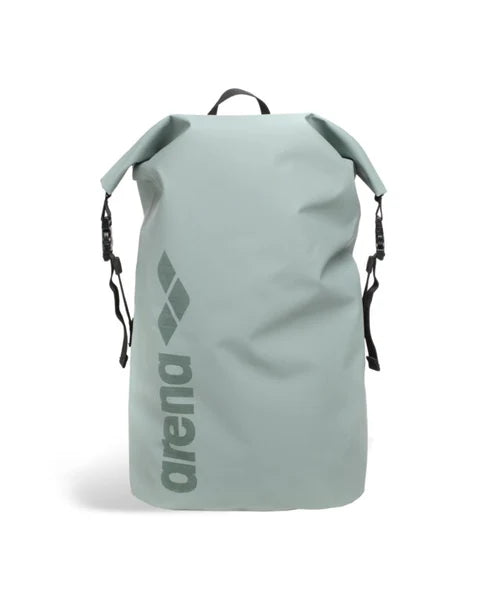 ZAINO SACCA ARENA BORSA PISCINA NUOTO DRY BACKPACK BIG LOGO VERDE