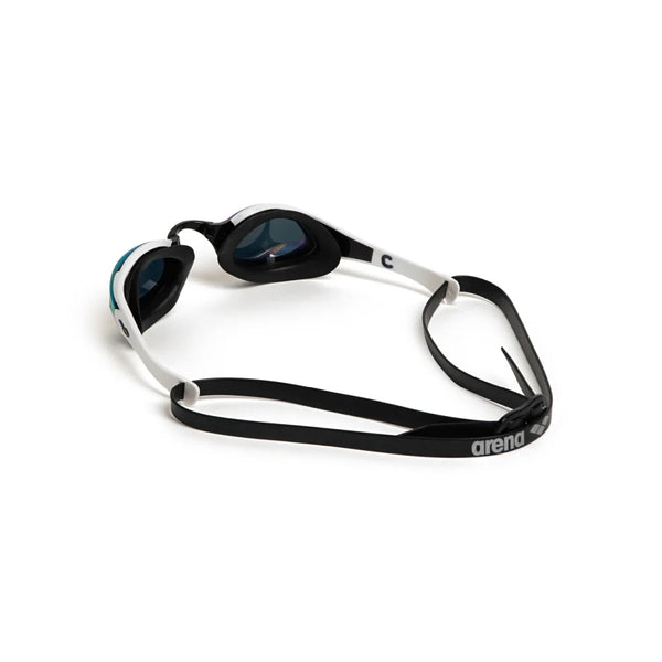 OCCHIALINI COBRA EDGE ARENA ULTRA SWIPE MIRROR OCCHIALINO NUOTO SPECCHIATI PISCINA GARA NUOTO BIANCO