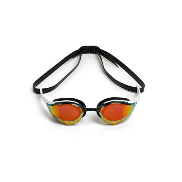 OCCHIALINI COBRA EDGE ARENA ULTRA SWIPE MIRROR OCCHIALINO NUOTO SPECCHIATI PISCINA GARA NUOTO BIANCO