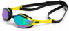 OCCHIALINI COBRA EDGE ARENA ULTRA SWIPE MIRROR OCCHIALINO NUOTO SPECCHIATI PISCINA GARA NUOTO GIALLO