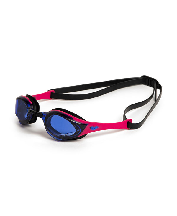 OCCHIALINI COBRA EDGE ARENA ULTRA SWIPE OCCHIALINO NUOTO PISCINA GARA NUOTO VERDE ROSA