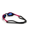 OCCHIALINI COBRA EDGE ARENA ULTRA SWIPE OCCHIALINO NUOTO PISCINA GARA NUOTO VERDE ROSA