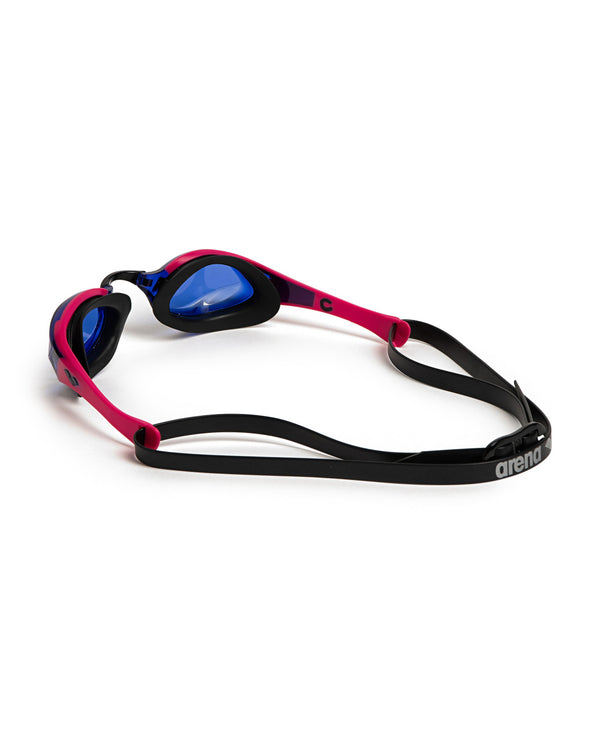 OCCHIALINI COBRA EDGE ARENA ULTRA SWIPE OCCHIALINO NUOTO PISCINA GARA NUOTO VERDE ROSA