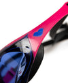 OCCHIALINI COBRA EDGE ARENA ULTRA SWIPE OCCHIALINO NUOTO PISCINA GARA NUOTO VERDE ROSA