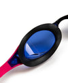 OCCHIALINI COBRA EDGE ARENA ULTRA SWIPE OCCHIALINO NUOTO PISCINA GARA NUOTO VERDE ROSA