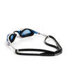 OCCHIALINI COBRA EDGE ARENA ULTRA SWIPE OCCHIALINO NUOTO PISCINA GARA NUOTO BIANCO BLU