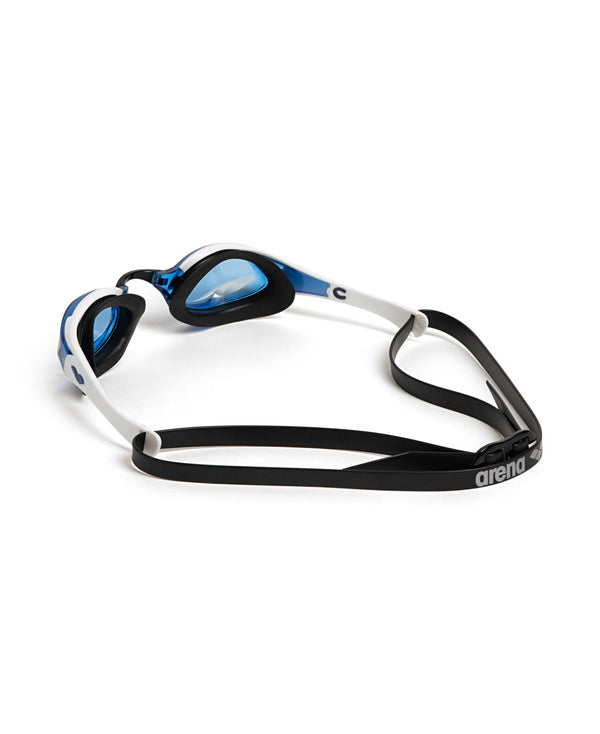 OCCHIALINI COBRA EDGE ARENA ULTRA SWIPE OCCHIALINO NUOTO PISCINA GARA NUOTO BIANCO BLU