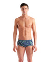 COSTUME ARENA UOMO ALTO TRUNK CONTOUR NUOTO PISCINA SWIM BLU VERDE