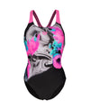 COSTUME ARENA DONNA INTERO IMAGINARY SWIMSUIT NUOTO NERO