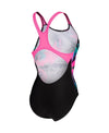 COSTUME ARENA DONNA INTERO IMAGINARY SWIMSUIT NUOTO NERO