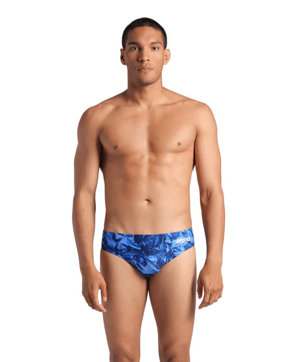 COSTUME SLIP ARENA UOMO NUOTO PISCINA CRACKLE SWIM BRIEF TEAM ROYAL