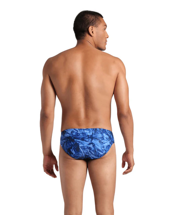 COSTUME SLIP ARENA UOMO NUOTO PISCINA CRACKLE SWIM BRIEF TEAM ROYAL