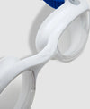 OCCHIALINI PISCINA ARENA THE ONE PLUS NUOTO OCCHIALI SWIM BIANCO LENTE BLU