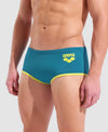 COSTUME ARENA UOMO ALTO TRUNK NUOTO PISCINA SWIM BIG LOGO VERDONE