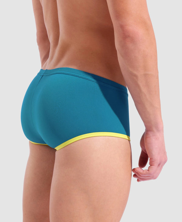 COSTUME ARENA UOMO ALTO TRUNK NUOTO PISCINA SWIM BIG LOGO VERDONE