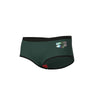 COSTUME ARENA UOMO ALTO TRUNK NUOTO PISCINA SWIM VERDE BIG LOGO VERDE NERO