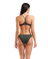 COSTUME BIKINI ARENA 2 PEZZI A FASCIA DONNA PISCINA NUOTO VERDONE