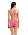 COSTUME BIKINI ARENA 2 PEZZI A FASCIA DONNA PISCINA NUOTO ROSA
