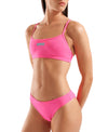 COSTUME BIKINI ARENA 2 PEZZI A FASCIA DONNA PISCINA NUOTO ROSA