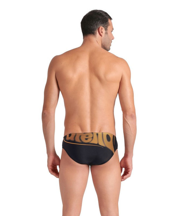 COSTUME ARENA UOMO SLIP PISCINA BRIGHT GLARE SWIM BRIEFS NERO