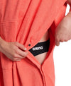ARENA PONCHO PISCINA ASCIUGAMANO COTTON ACCAPPATOIO CORAL