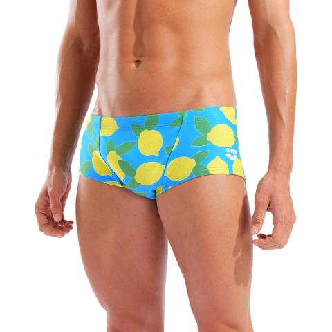 COSTUME ARENA UOMO ALTO TRUNK SWIM LOW WAIST NUOTO PISCINA LEMONS