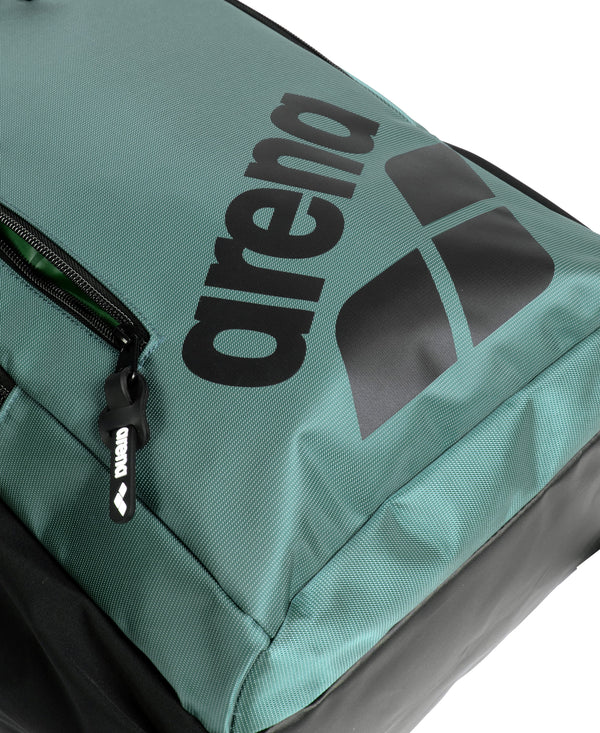 ZAINO ARENA BORSA PISCINA NUOTO ALL SET BACKPACK 30 LITRI VERDONE